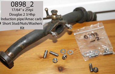 short Induction Studs and Nuts